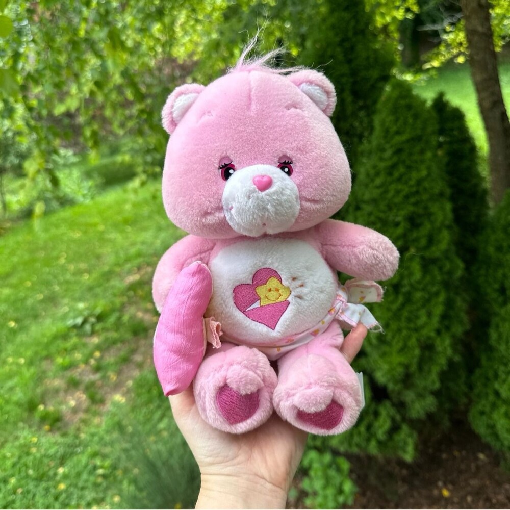 Y2K Vintage Collectors Edition Baby Hugs Pink Care Bear Plush